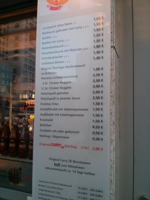 Menu photo 5 Curry 36 Berlin, BE