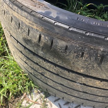 Quick Service Automotive - Worn 22" tire from my Tesla - Auto Repair Near Me - Baton Rouge, Louisiana Quick Service Automotive - Worn 22" tire from my Tesla - Auto Repair Near Me - Baton Rouge, Louisiana