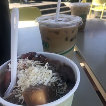 Whale's Tale - Acaii bowl and vanilla latte - Coffee & Tea Near Me - Wailea, Hawaii Whale's Tale - Acaii bowl and vanilla latte - Coffee & Tea Near Me - Wailea, Hawaii