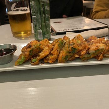 Mixed Grain - Kim chi pancakes - Korean Near Me - Walnut Creek, California
