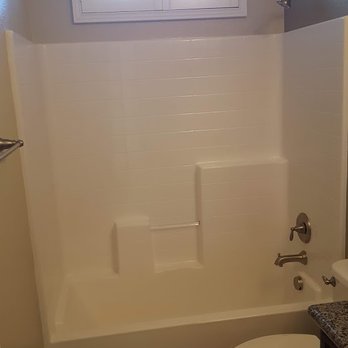 All American Glass and Window - Shower Before Installation - Glass & Mirrors Near Me