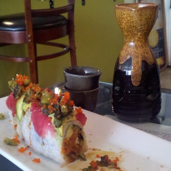 Sakura Sushi - Dr. R roll. Few pieces missing. New favorite. - Laotian Near Me - Albuquerque, New Mexico