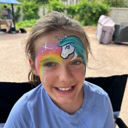 Zanypaint Face Painting - Zanypaint Unicorn Face paint
