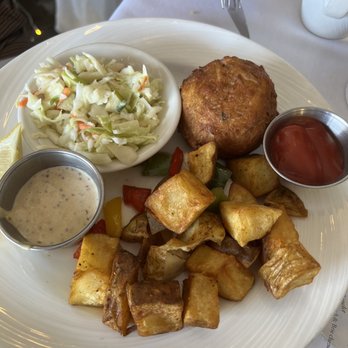 Gertrude's - Crab cakes and home fries - New American Near Me - Baltimore, Maryland Gertrude's - Crab cakes and home fries - New American Near Me - Baltimore, Maryland