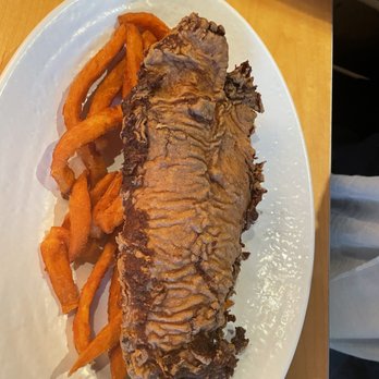 California Fish Grill - Fried catfish with sweet potato fries - Seafood Near Me - Upland, California