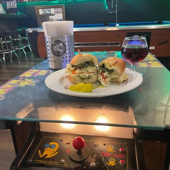 The Flying Pig - Pair the pesto chicken sammich with playing Mrs. PAC Man. Pretty shweet. - Sandwiches Near Me - San Francisco, California