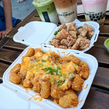 Bopomofo Cafe - Mapo tots - Bubble Tea Near Me - San Gabriel, California