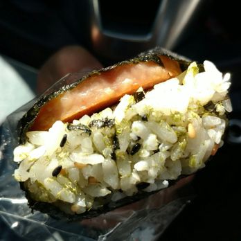 Poke Dot - Spam musubi with furikake rice - Seafood Near Me - Irvine, California Poke Dot - Spam musubi with furikake rice - Seafood Near Me - Irvine, California