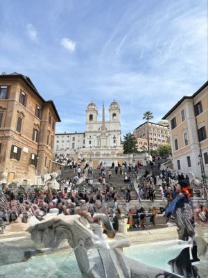 Spanish Steps by null