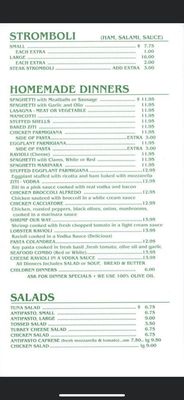 Menu photo 2 Paul's Penndel Pizza Langhorne, PA