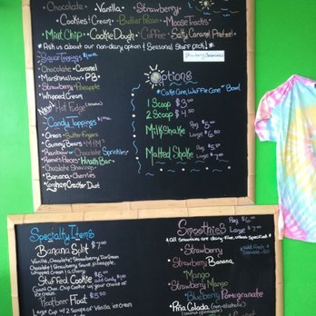 Island Snowball - Menu 2019 - Desserts Near Me - Nags Head, North Carolina