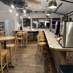 Northside Social Coffee & Wine - Upstairs wine bar has a lovely patio outside