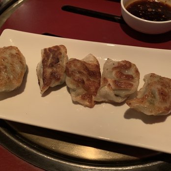 Dokebi Bar & Grill - $8 for this pork dumplings, very salty! - Korean Near Me - Brooklyn, New York Dokebi Bar & Grill - $8 for this pork dumplings, very salty! - Korean Near Me - Brooklyn, New York
