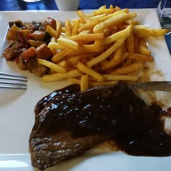 La Marine - Super juicy steak with super crispy fries. - Restaurants Near Me - Vaiges, 53 La Marine - Super juicy steak with super crispy fries. - Restaurants Near Me - Vaiges, 53
