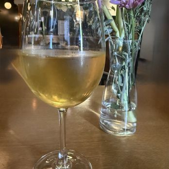 Native Fields - Lovely chilled glass of wine while I wait for my food. Relaxing and calm restaurant. It's one of my favorites to revisit - Caterers Near Me - Walnut, California