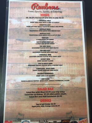 Menu photo 8 Reubens Piedmont, SC Menu photo 8 Reubens Piedmont, SC