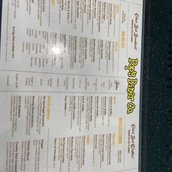 Pop's Diner Co. - Menu - Diners Near Me - Virginia Beach, Virginia