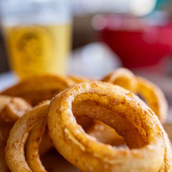 Laughing Monk Brewing - Onion Rings ($3/upgrade) #WorthIt - Brewpubs Near Me - Scotts Valley, California Laughing Monk Brewing - Onion Rings ($3/upgrade) #WorthIt - Brewpubs Near Me - Scotts Valley, California