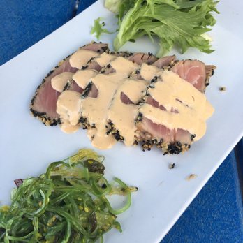 Ropewalk - Seared ahi tuna appetizer - New American Near Me - Chincoteague, Virginia