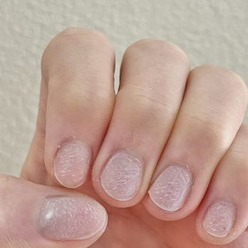 Oasis Nails - Immediately after the deluxe manicure. - Nail Salons Near Me - Kapolei, Hawaii