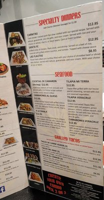 Menu photo 2 Mi Tierra Cocina Mexicana Glenpool, OK Menu photo 2 Mi Tierra Cocina Mexicana Glenpool, OK