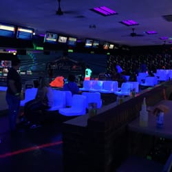 South Plains Lanes - Updates and black lights look pretty cool.