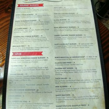 Sam’s Tavern - Menu - Bars Near Me - Seattle, Washington Sam’s Tavern - Menu - Bars Near Me - Seattle, Washington