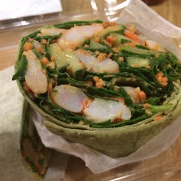 Thai Shrimp Wrap