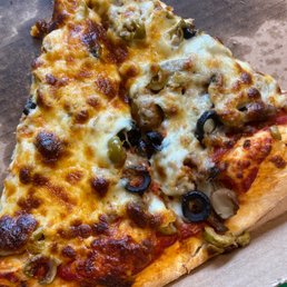 Pizza Counter Special add green olives