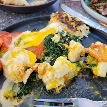 Mala Ocean Tavern - Eggs Benedict with Avocado, Spinach and Tomato. - Seafood Near Me - Lahaina, Hawaii Mala Ocean Tavern - Eggs Benedict with Avocado, Spinach and Tomato. - Seafood Near Me - Lahaina, Hawaii