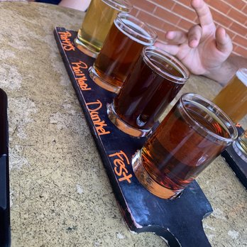 Wynkoop Brewing - Loved the flight all of them - Pool Halls Near Me - Denver, Colorado