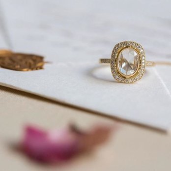 Single Stone - Rose Cut Dreams featuring our Camille Ring! - Jewelry Near Me - Los Angeles, California