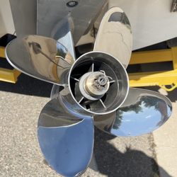 Boat City Prop Shop - Stainless steel prop.