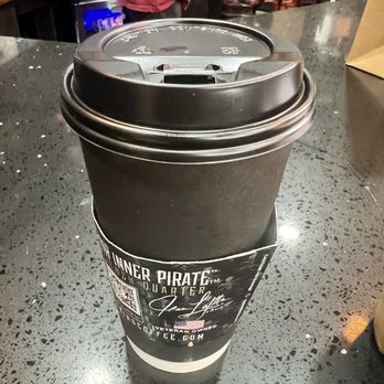 Pirate King Coffee - Hot Latte - Coffee & Tea Near Me - New Orleans, Louisiana