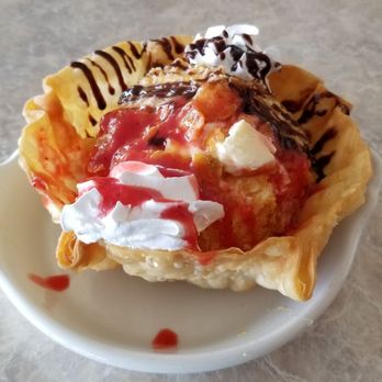Azteca - Azteca Fried Ice Cream Dessert - Mexican Near Me - Omaha, Nebraska
