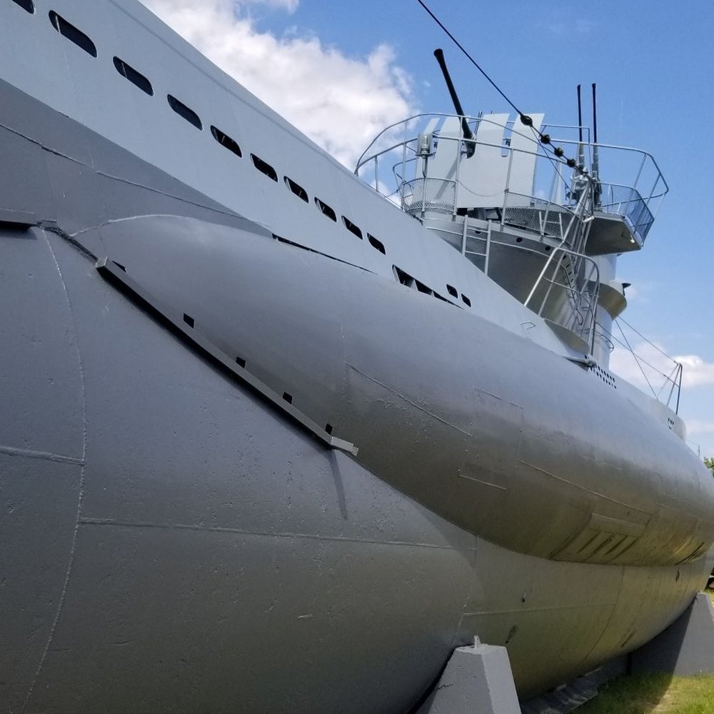 U-Boot Museum U 995 - Outside of the U-Boat - Museums Near Me - Laboe, SH