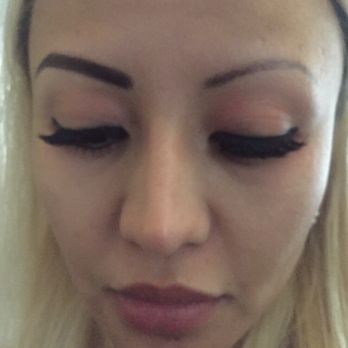 MM Brows - L= after with make up  R= microblading with Tammy Paid $495 w/ one touch up, $75 if I want to do another. What do you think? - Permanent Makeup Near Me - Henderson, Nevada