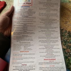 Riviera Maya - Menu as of 03.31.2023