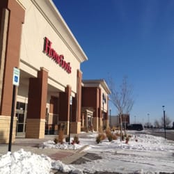 Home Goods - Snow outside Home Goods