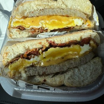 Bacon Egg’n Cheese - Sausage bacon egg and cheese sandwich - Food Trucks Near Me - Brandon, Florida