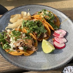 Delicious lamb tacos! Delicious lamb tacos!
