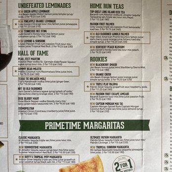 Duffy's Sports Grill - menu for drinks - Sports Bars Near Me - Jupiter, Florida Duffy's Sports Grill - menu for drinks - Sports Bars Near Me - Jupiter, Florida