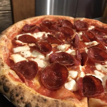 Pupatella - Pepperoni pizza. Neapolitan style. True brick oven pizza. Very fresh. Quality ingredients. - Pizza Near Me - Arlington, Virginia Pupatella - Pepperoni pizza. Neapolitan style. True brick oven pizza. Very fresh. Quality ingredients. - Pizza Near Me - Arlington, Virginia