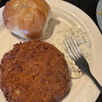 Luby's - Salmon patty - American Near Me - Webster, Texas Luby's - Salmon patty - American Near Me - Webster, Texas