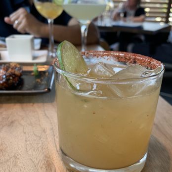YumCha Beer Garden - Moonlight margarita ( I think) had smoked tamarind - Asian Fusion Near Me - Denver, Colorado