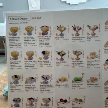 Mango Mango Dessert - Menu - Desserts Near Me - Livingston, New Jersey
