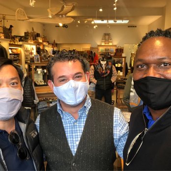 Button Down - Photo opp with store owner, Ken, who is the consummate fashionista! - Women's Clothing Near Me - San Francisco, California
