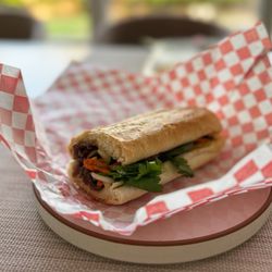 Banh Mi Oven - B1. Grilled Beef (half portion in photo)
