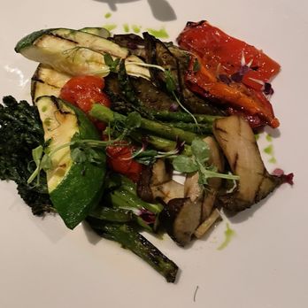 Orchids - Grilled Vegetable Plate, off menu, vegan - Breakfast & Brunch Near Me - Honolulu, Hawaii