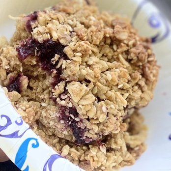 East Side Bake Shop - Blackberry bar, with gluten free granola - Cafes Near Me - Mammoth Lakes, California
